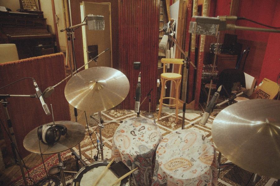 Studio CBE, Paris – drum kit