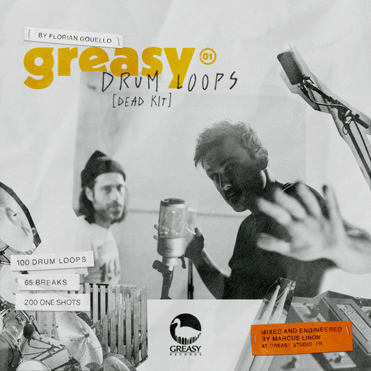 Greasy Drum Loops Vol.1 - Florian GouelloFlorian Gouello - Drum LoopsFlorian Gouello