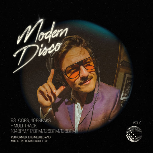 Modern Disco Drum Loops Vol.1
