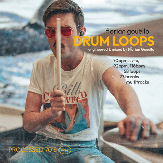 Processed 70's Drum Loops Vol.1